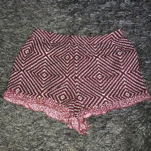 Pattern flowy shorts